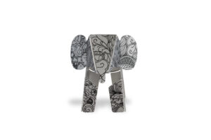 Décoration éléphant métal déco souvenir Venera Création
