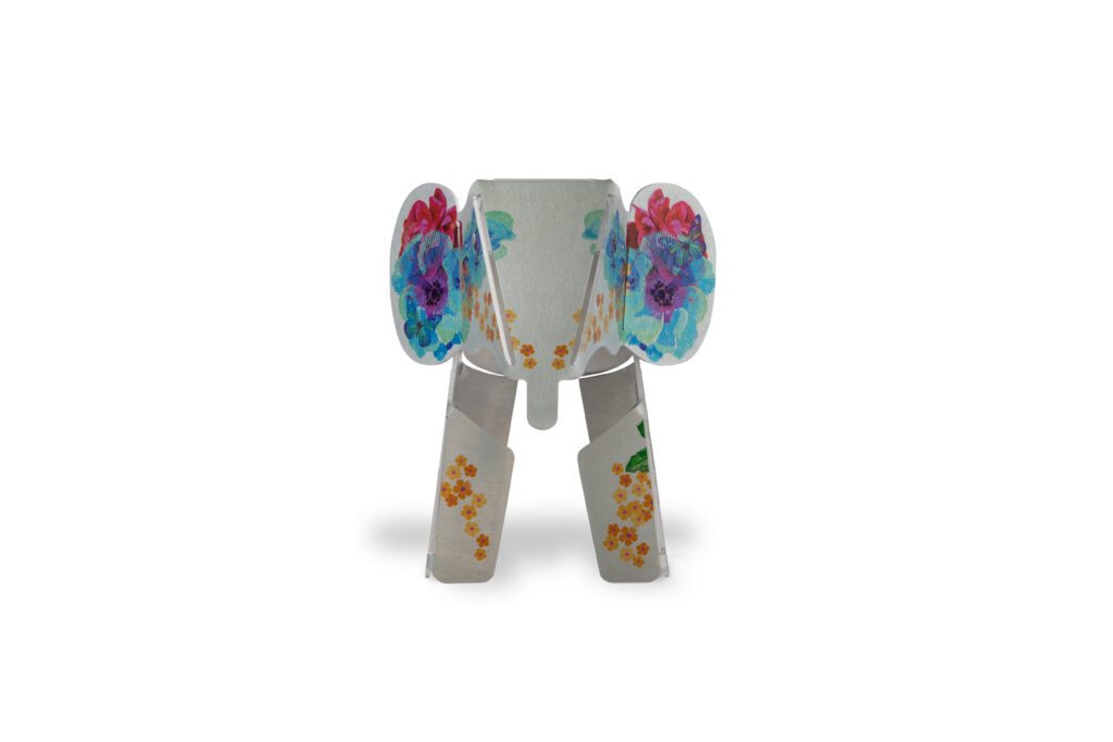 Décoration éléphant métal déco souvenir Venera Création