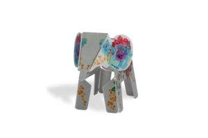 Décoration éléphant métal déco souvenir Venera Création