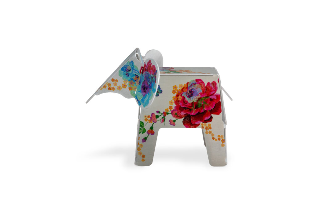 Décoration éléphant métal déco souvenir Venera Création