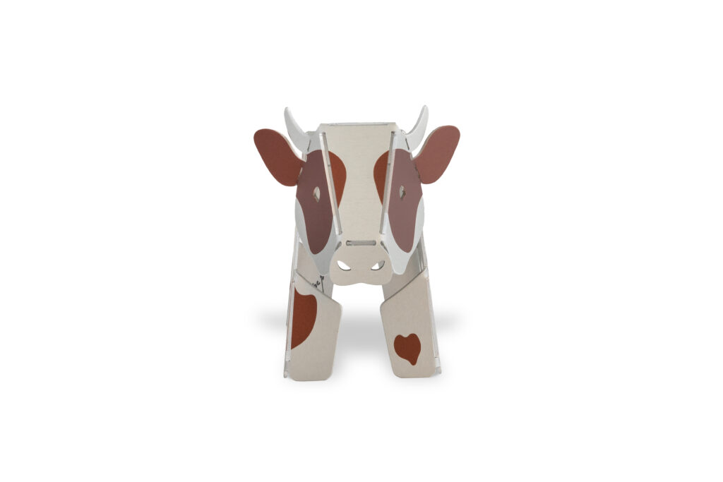 Décoration vache métal déco souvenir Venera Création