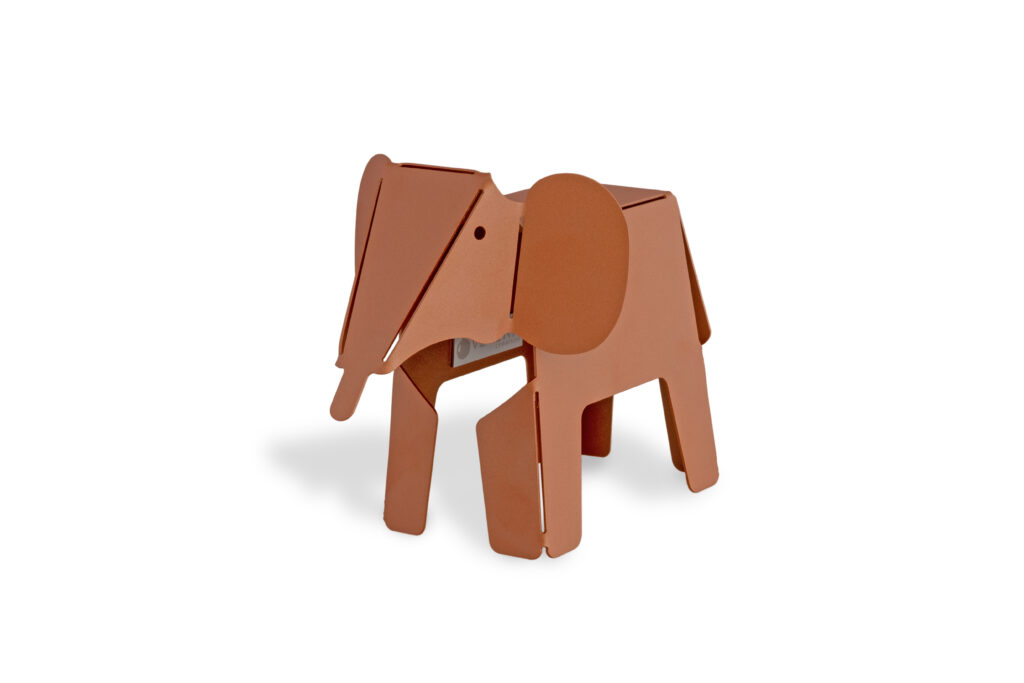 Elephant métal or souvenir - Venera Création